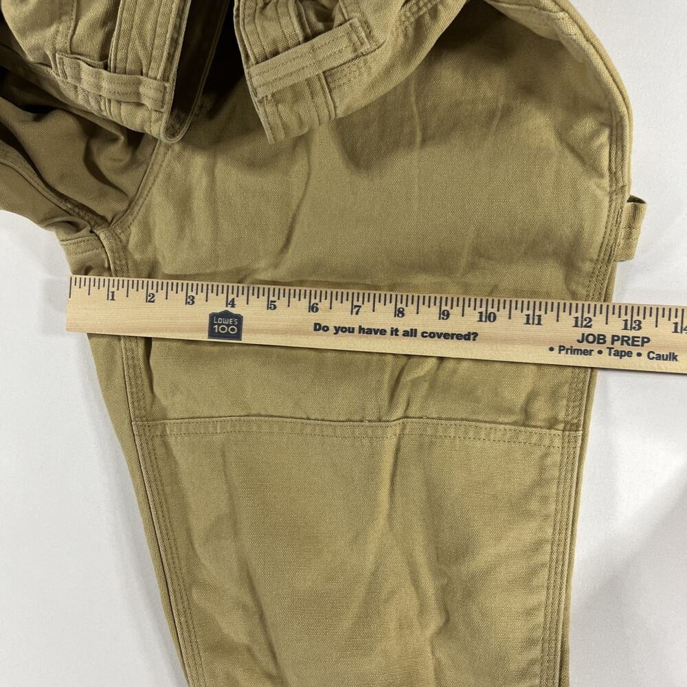 Patagonia All Seasons Hemp Canvas Double Knee Pants Women's Sz 12 (32-33W) Beige - Picture 9 of 12